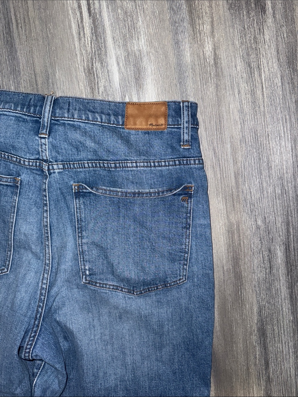 Madewell Light Blue Wide-Leg Jeans - Picture 5 of 5